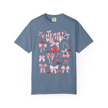 Cherry Themed Unisex T-Shirt, Cute Gift for Cherry Lovers, Summer Fashion Tee, Cute Casual Wear, Trendy Fruit Shirt