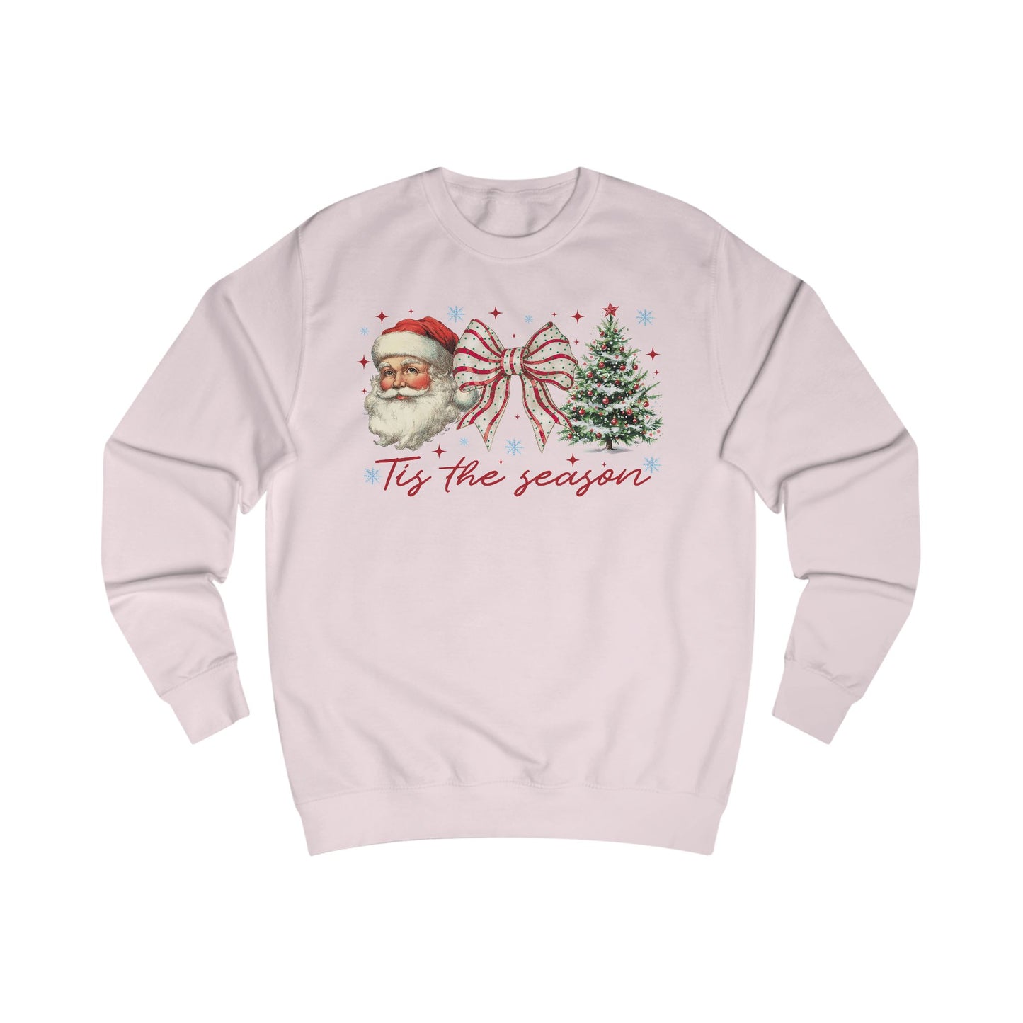 Tis the Season Unisex Sweatshirt, Festive Holiday Sweatshirt, Merry Christmas Apparel, Cozy Winter Gift, Christmas Party Sweatshirt