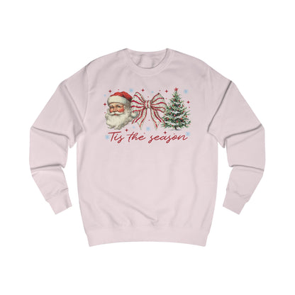 Tis the Season Unisex Sweatshirt, Festive Holiday Sweatshirt, Merry Christmas Apparel, Cozy Winter Gift, Christmas Party Sweatshirt
