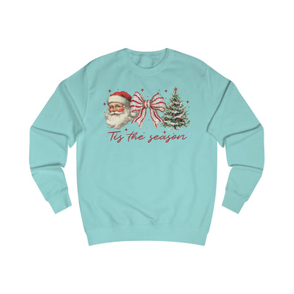 Tis the Season Unisex Sweatshirt, Festive Holiday Sweatshirt, Merry Christmas Apparel, Cozy Winter Gift, Christmas Party Sweatshirt