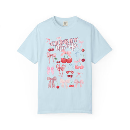 Cherry Themed Unisex T-Shirt, Cute Gift for Cherry Lovers, Summer Fashion Tee, Cute Casual Wear, Trendy Fruit Shirt