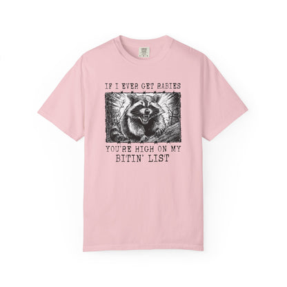 Humorous Raccoon T-Shirt, Funny Gift, Animal Lover Tee, Unisex Casual Wear, Unique Graphic Shirt, Perfect for Birthdays, Parties