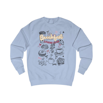 Breakfast Lovers Unisex Sweatshirt, Cozy Gift for Foodies, Casual Wear, Brunch Apparel, Birthday Present, Kitchen Style