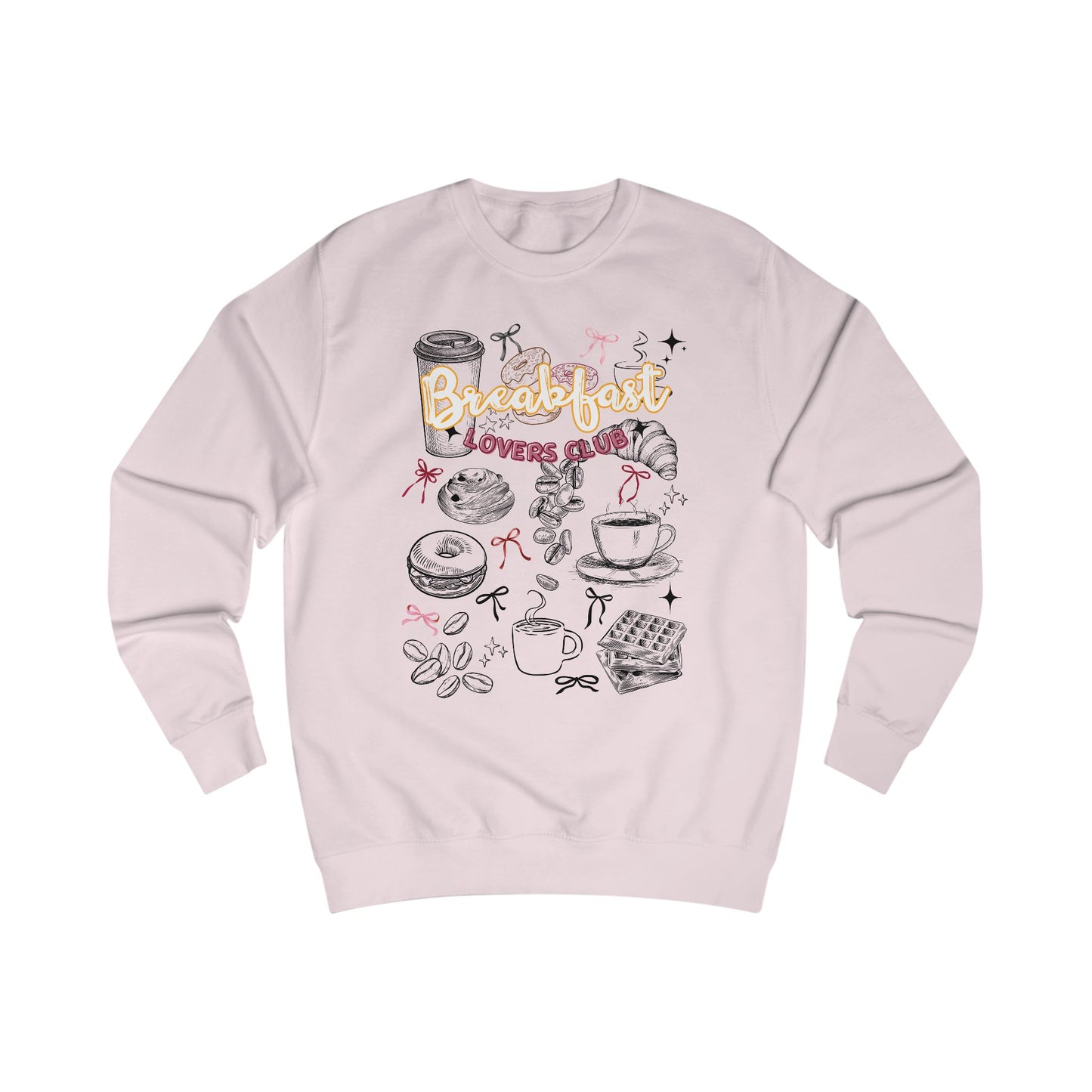 Breakfast Lovers Unisex Sweatshirt, Cozy Gift for Foodies, Casual Wear, Brunch Apparel, Birthday Present, Kitchen Style