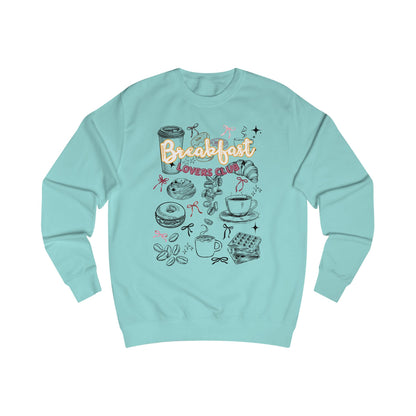 Breakfast Lovers Unisex Sweatshirt, Cozy Gift for Foodies, Casual Wear, Brunch Apparel, Birthday Present, Kitchen Style