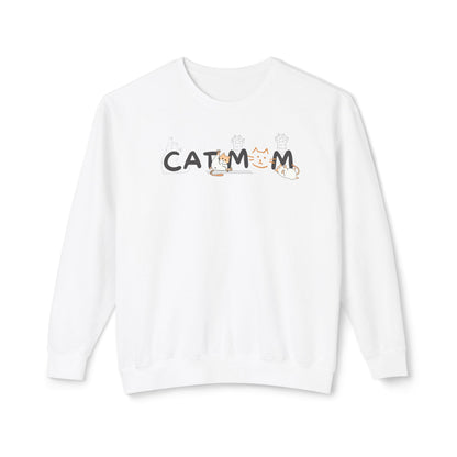 Cat Mom Lightweight Sweatshirt