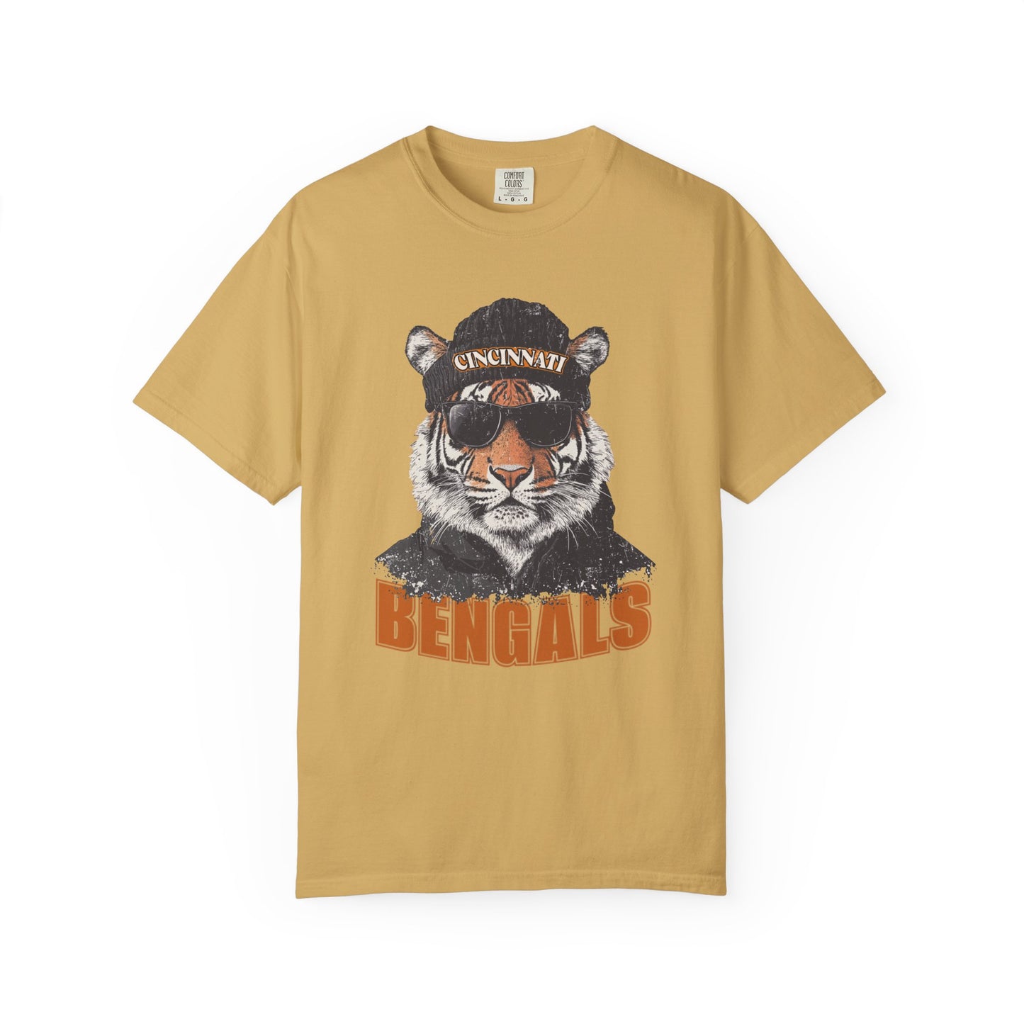 Cincinnati Bengals Spirit Animal Mascot Tiger T-Shirt, Unisex Sports Tee, Casual Apparel, Game Day Outfit, Cincinnati Bengals Fan Gear