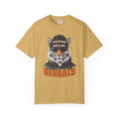 Cincinnati Bengals Spirit Animal Mascot Tiger T-Shirt, Unisex Sports Tee, Casual Apparel, Game Day Outfit, Cincinnati Bengals Fan Gear