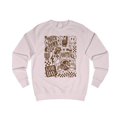 Game Day Sweatshirt - Touchdown Fashion, Unisex Football Hoodie, Perfect for Sports Fans, Tailgate Apparel, Gift for Him/Her