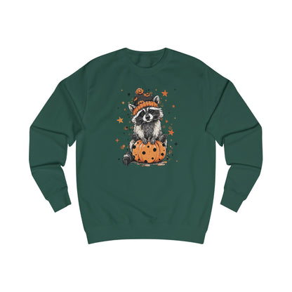 Cozy Adorable Halloween Raccoon Sweatshirt
