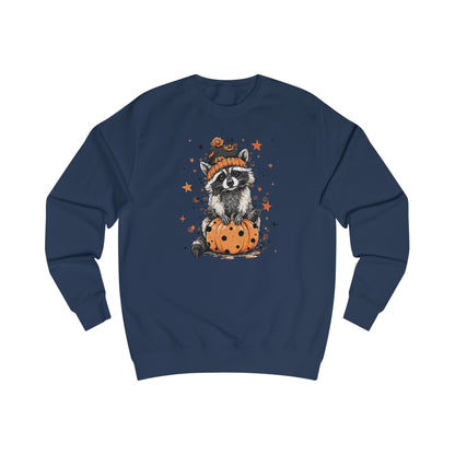 Cozy Adorable Halloween Raccoon Sweatshirt