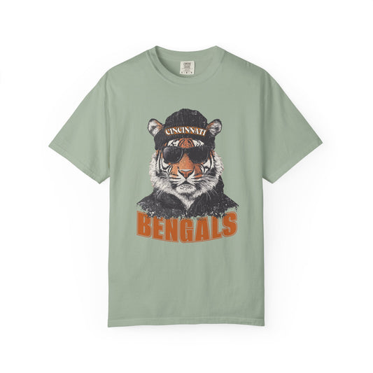 Cincinnati Bengals Spirit Animal Mascot Tiger T-Shirt, Unisex Sports Tee, Casual Apparel, Game Day Outfit, Cincinnati Bengals Fan Gear