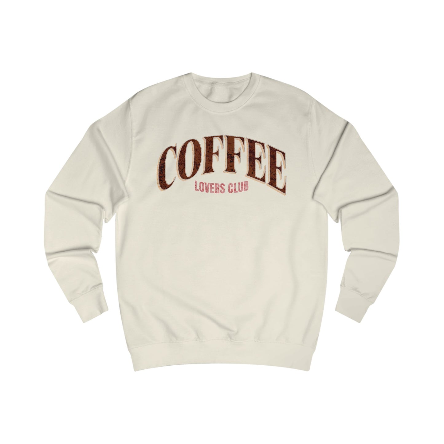 Coffee Lovers Club Unisex Sweatshirt, Cozy Gift for Coffee Enthusiasts, Perfect for Casual Outfits, Holiday Apparel, Trending Design