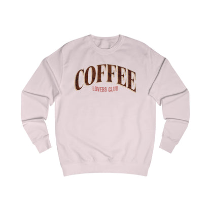 Coffee Lovers Club Unisex Sweatshirt, Cozy Gift for Coffee Enthusiasts, Perfect for Casual Outfits, Holiday Apparel, Trending Design