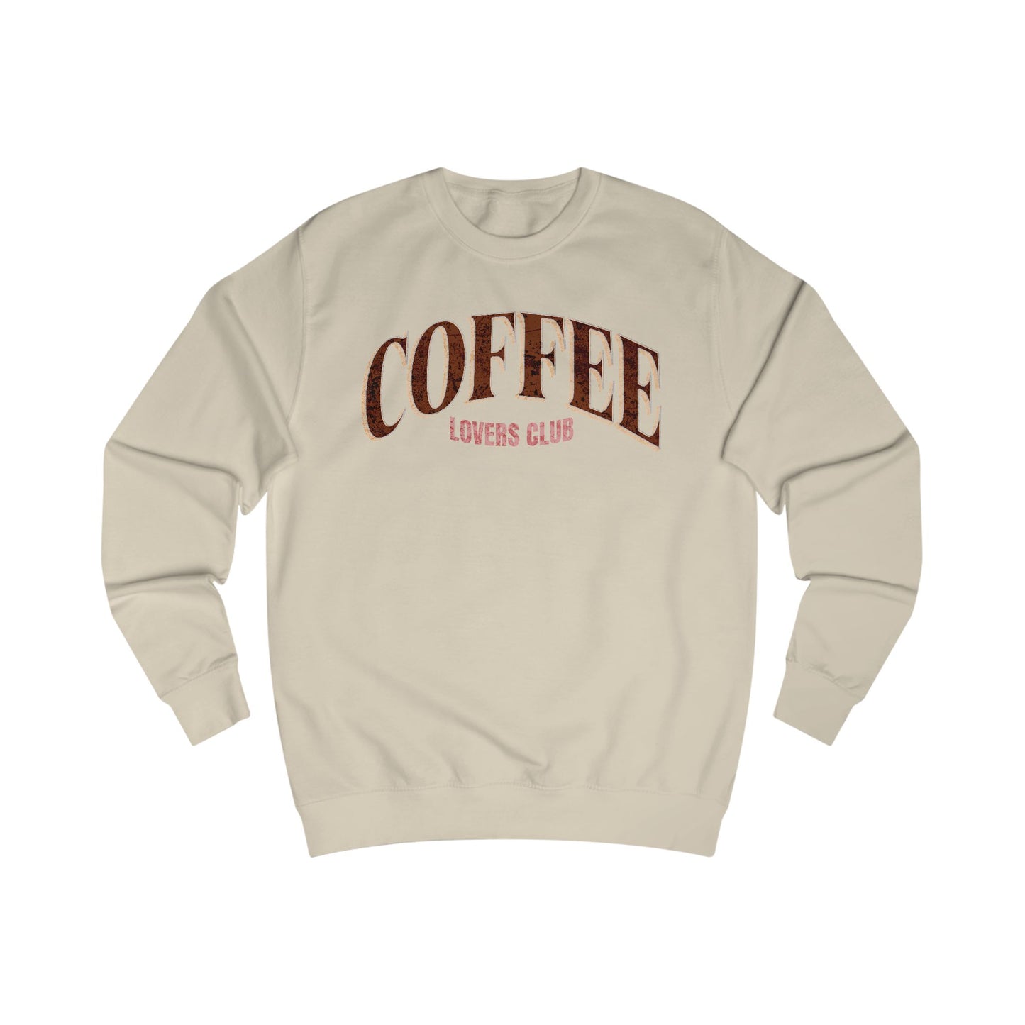 Coffee Lovers Club Unisex Sweatshirt, Cozy Gift for Coffee Enthusiasts, Perfect for Casual Outfits, Holiday Apparel, Trending Design
