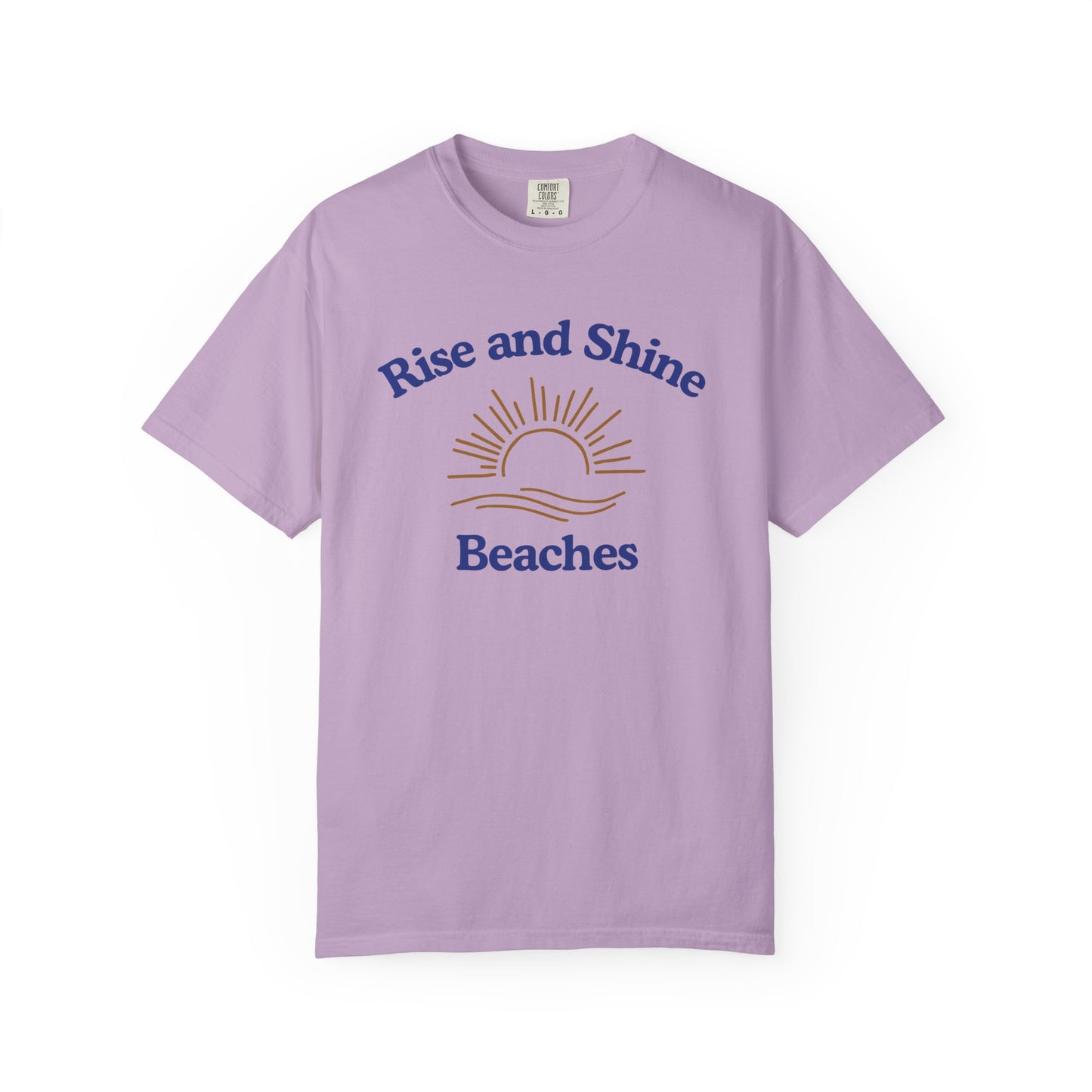 Sunrise Beach Vibes T-shirt, Casual Summer Tee, Unisex Beachwear, Vacation Outfit, Gift for Beach Lovers, Relaxed Fit Tee