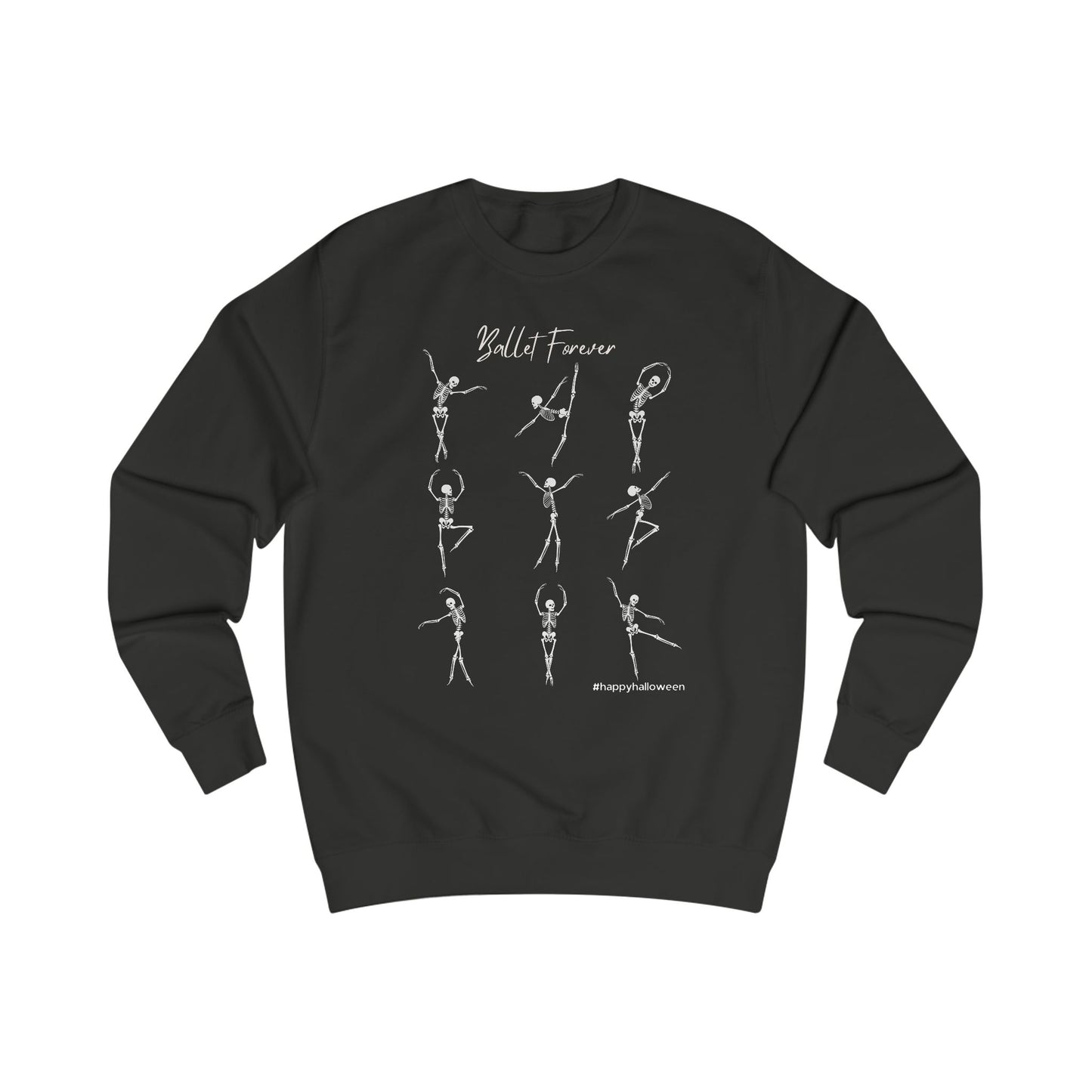 Skeleton Ballet Dancers Halloween Unisex Sweatshirt | Dance Lover Apparel