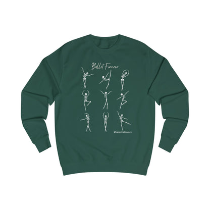 Skeleton Ballet Dancers Halloween Unisex Sweatshirt | Dance Lover Apparel