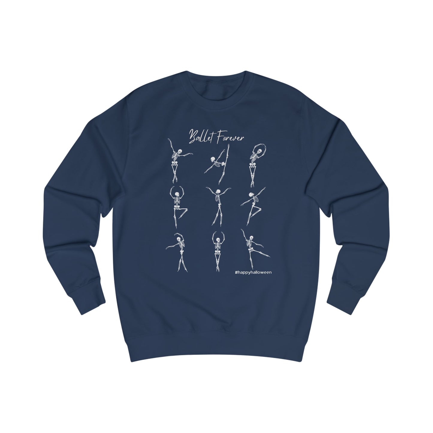 Skeleton Ballet Dancers Halloween Unisex Sweatshirt | Dance Lover Apparel