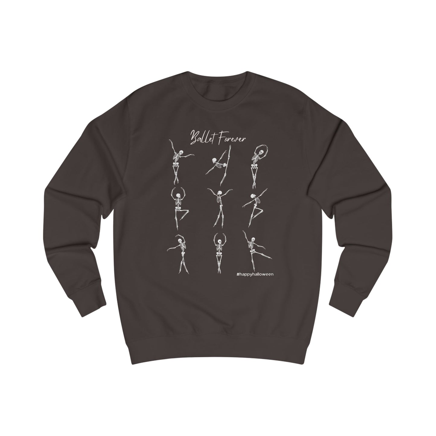 Skeleton Ballet Dancers Halloween Unisex Sweatshirt | Dance Lover Apparel