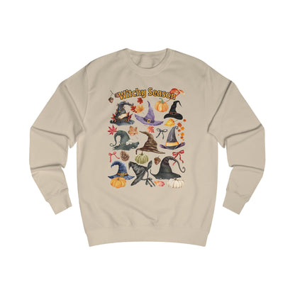Witchy Season Unisex Sweatshirt | Cozy Autumn Apparel, Halloween Sweatshirt, Seasonal Fashion, Fall Gift, Festival Wear