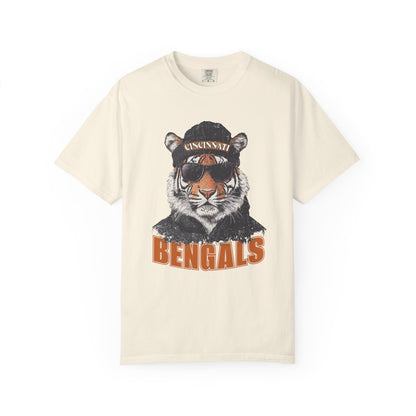 Cincinnati Bengals Spirit Animal Mascot Tiger T-Shirt, Unisex Sports Tee, Casual Apparel, Game Day Outfit, Cincinnati Bengals Fan Gear