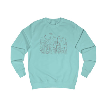 Wild flowers Sketch Unisex Sweatshirt - Cozy Fall Fashion, Gift for Nature Lovers, Casual Layering, Screen Printed Apparel, Plant Lover's [...]