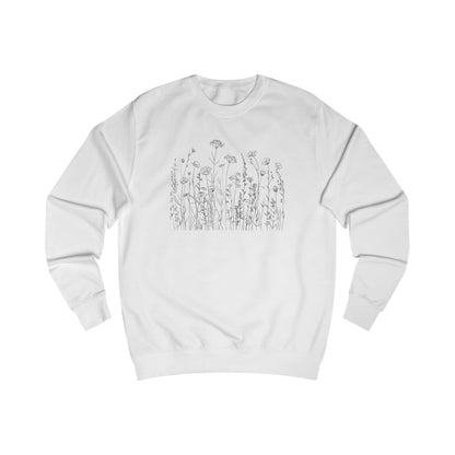 Wild flowers Sketch Unisex Sweatshirt - Cozy Fall Fashion, Gift for Nature Lovers, Casual Layering, Screen Printed Apparel, Plant Lover's [...]