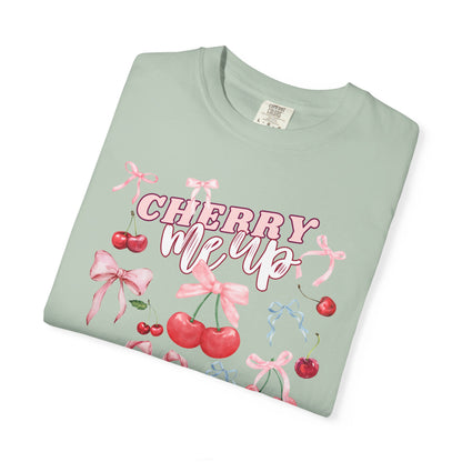 Cherry Themed Unisex T-Shirt, Cute Gift for Cherry Lovers, Summer Fashion Tee, Cute Casual Wear, Trendy Fruit Shirt