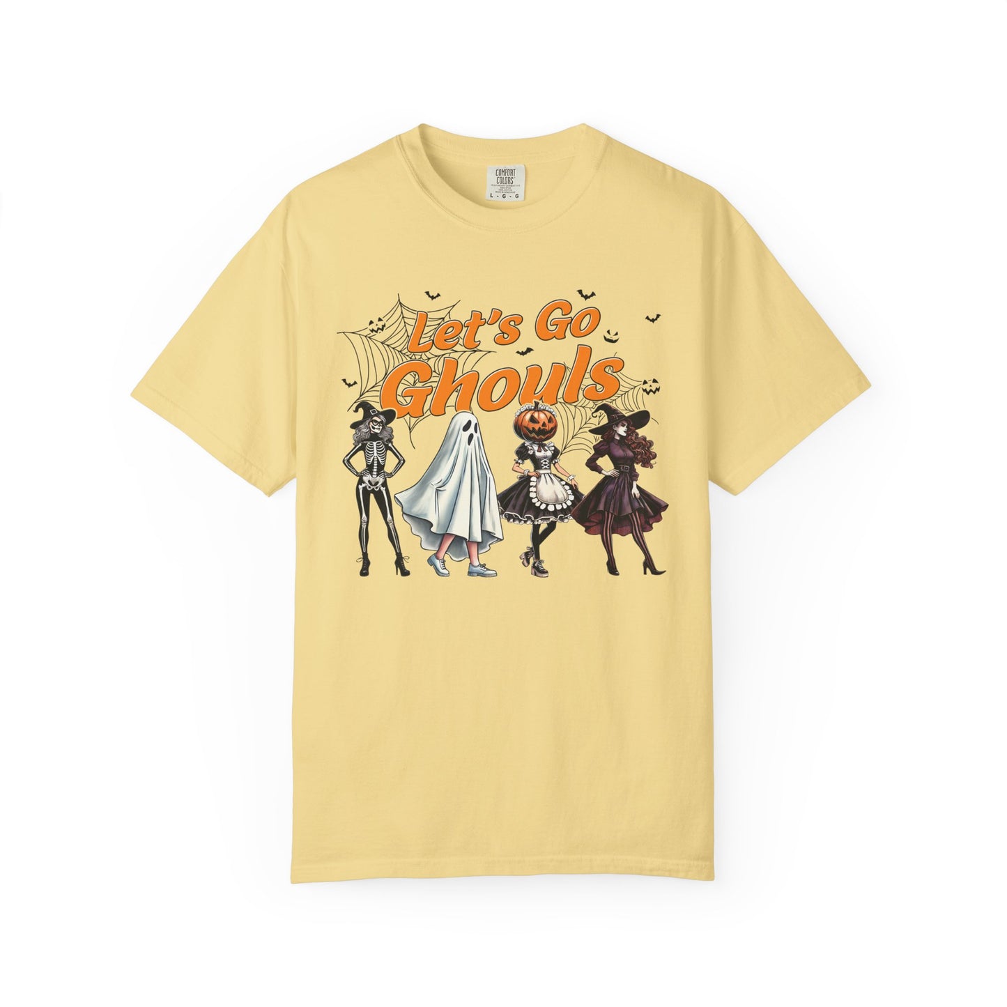 Halloween Ghouls Unisex Tee, Spooky T-Shirt, October Fest Apparel, Trick or Treat Top, Ghosts and Ghouls Shirt, Cute Halloween Costume