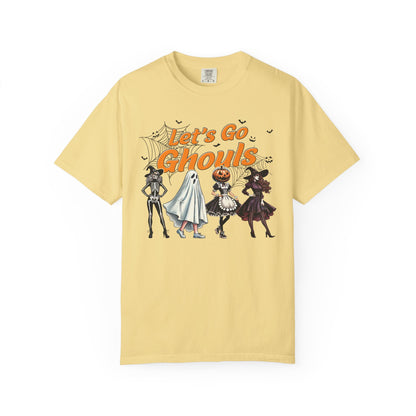 Halloween Ghouls Unisex Tee, Spooky T-Shirt, October Fest Apparel, Trick or Treat Top, Ghosts and Ghouls Shirt, Cute Halloween Costume