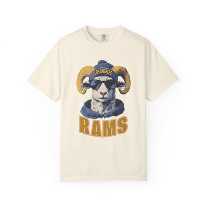 Los Angeles Rams Spirit Animal Mascot Vintage Unisex T-shirt  for Football Season, LA Rams fans, Gameday outfit