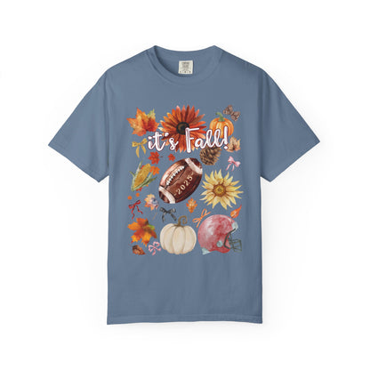 Autumn Vibes Unisex T-Shirt, Fall Fashion, Seasonal Gift, Thanksgiving Tee, Cozy Outfits, Football Shirt, Casual Wear