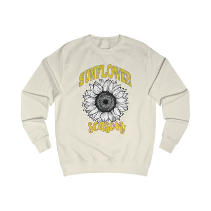 Sunflower Season Unisex Sweatshirt | Cute Floral Gifts | Spring Fashion | Cozy Casual Wear | Perfect for Garden Lovers, Festivals, Birthdays