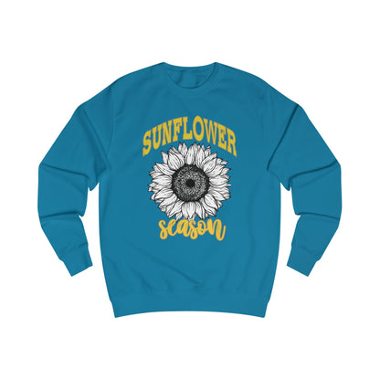 Sunflower Season Unisex Sweatshirt | Cute Floral Gifts | Spring Fashion | Cozy Casual Wear | Perfect for Garden Lovers, Festivals, Birthdays