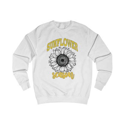 Sunflower Season Unisex Sweatshirt | Cute Floral Gifts | Spring Fashion | Cozy Casual Wear | Perfect for Garden Lovers, Festivals, Birthdays