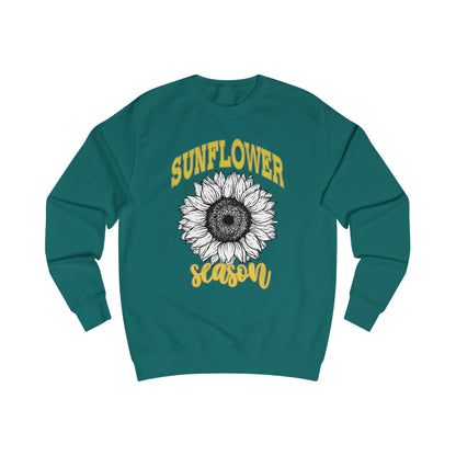 Sunflower Season Unisex Sweatshirt | Cute Floral Gifts | Spring Fashion | Cozy Casual Wear | Perfect for Garden Lovers, Festivals, Birthdays