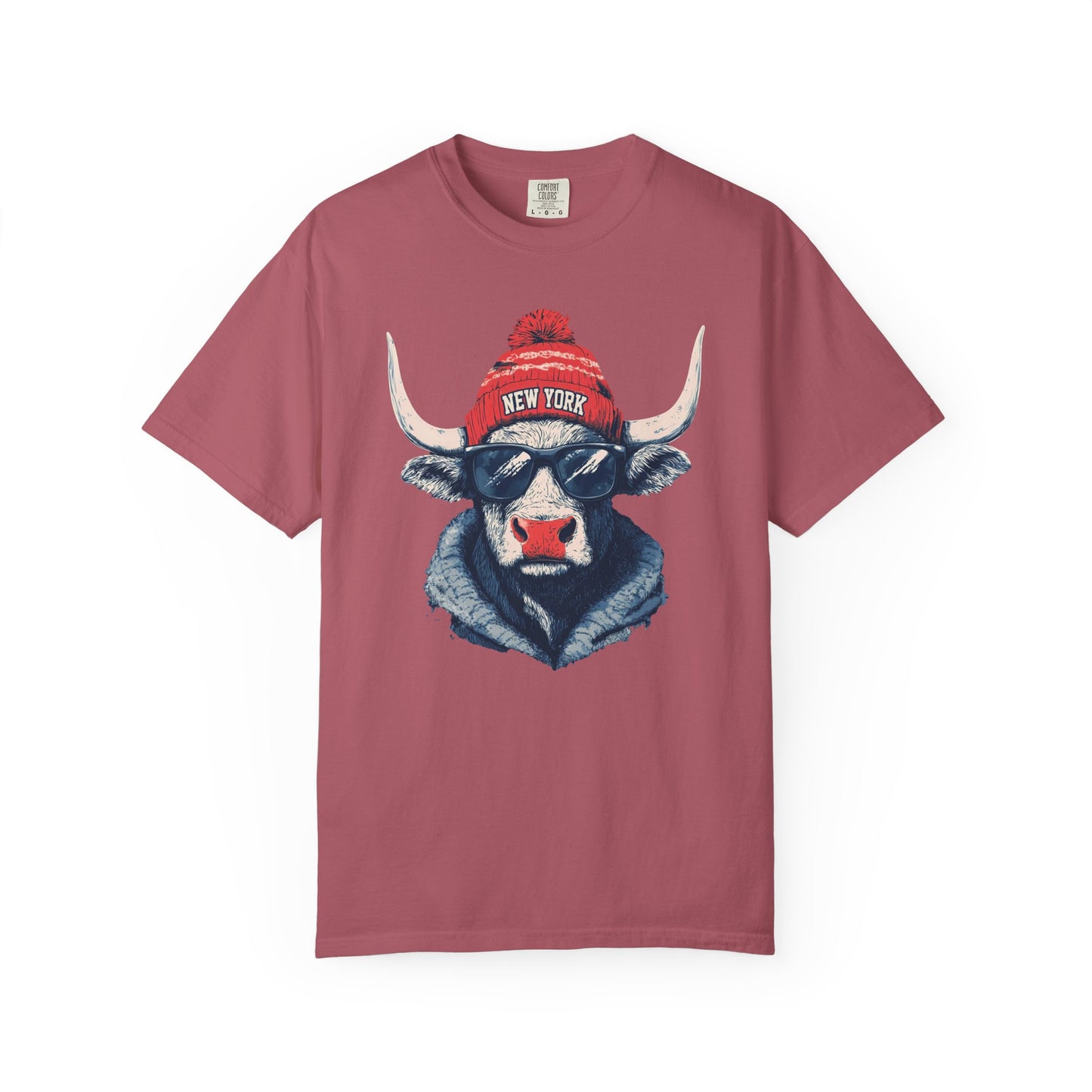 Football Spirit Animal Mascot Graphic T-shirt, Unisex Tee with New York Football team, Trendy Casual Wear, Gift for Him/Her