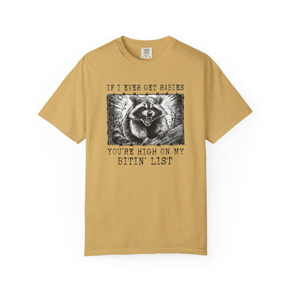 Humorous Raccoon T-Shirt, Funny Gift, Animal Lover Tee, Unisex Casual Wear, Unique Graphic Shirt, Perfect for Birthdays, Parties
