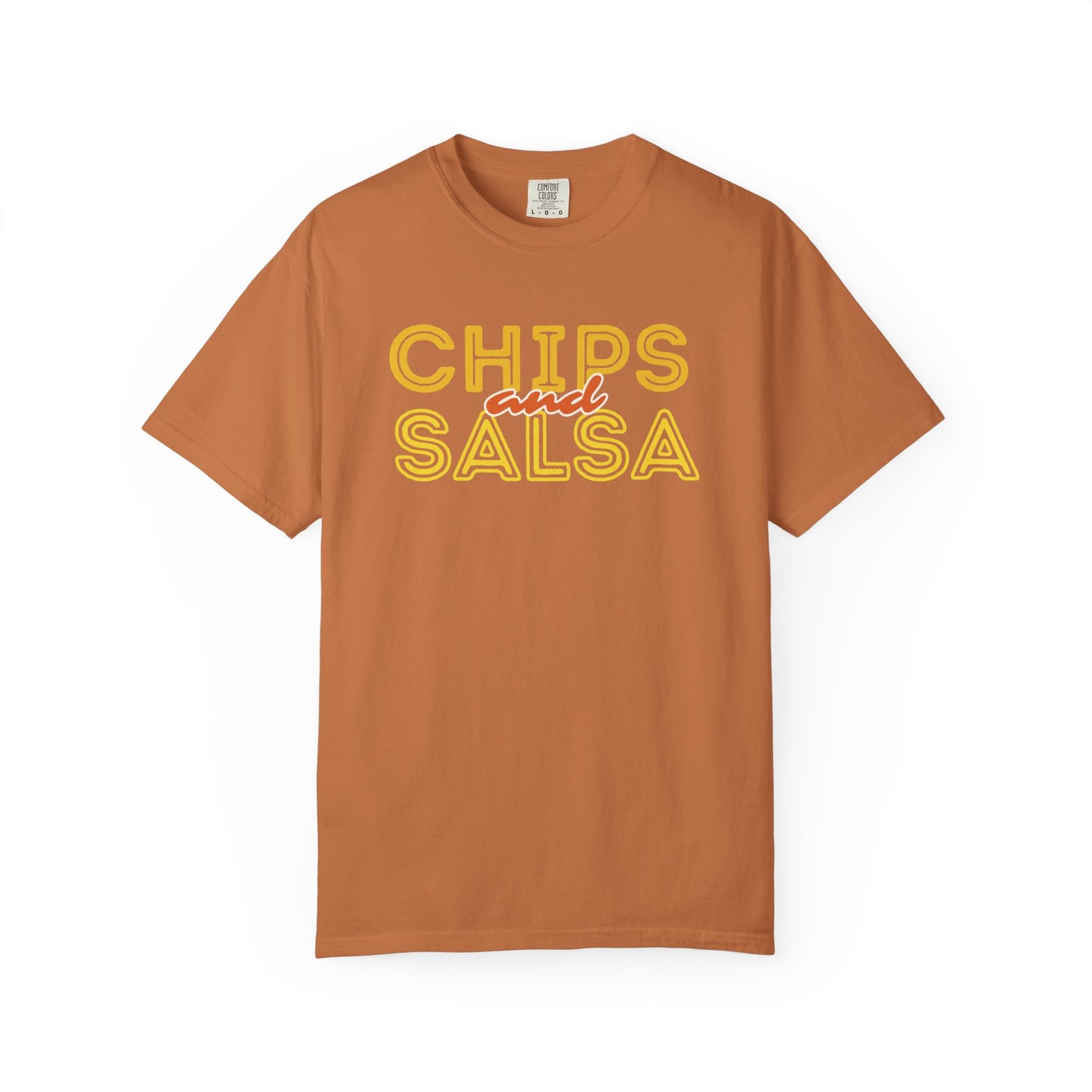 Chips and Salsa Unisex T-shirt, Casual Summer Tee, Foodie Gift, Gift for Friends, Cute Graphic Top, Comfortable Everyday Wear