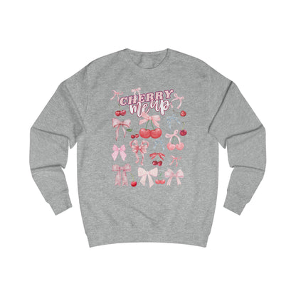 Cherry Love Unisex Sweatshirt - Cozy & Stylish, Perfect for Everyday Wear, Gifts for Friends, Valentine's Day, Spring Fashion, Casual [...]