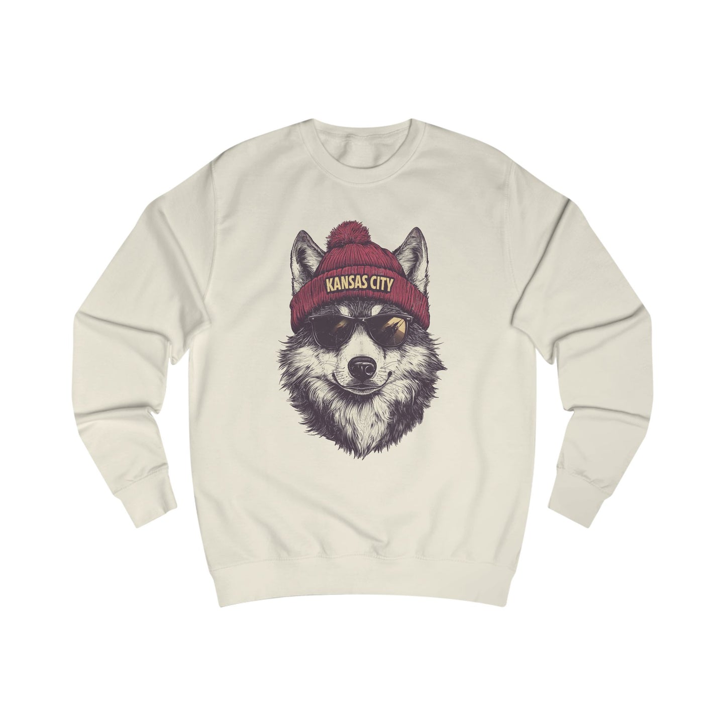 Kansas City Chiefs Football Spirit Animal Graphic Unisex Sweatshirt - Cozy Pullover for Fall