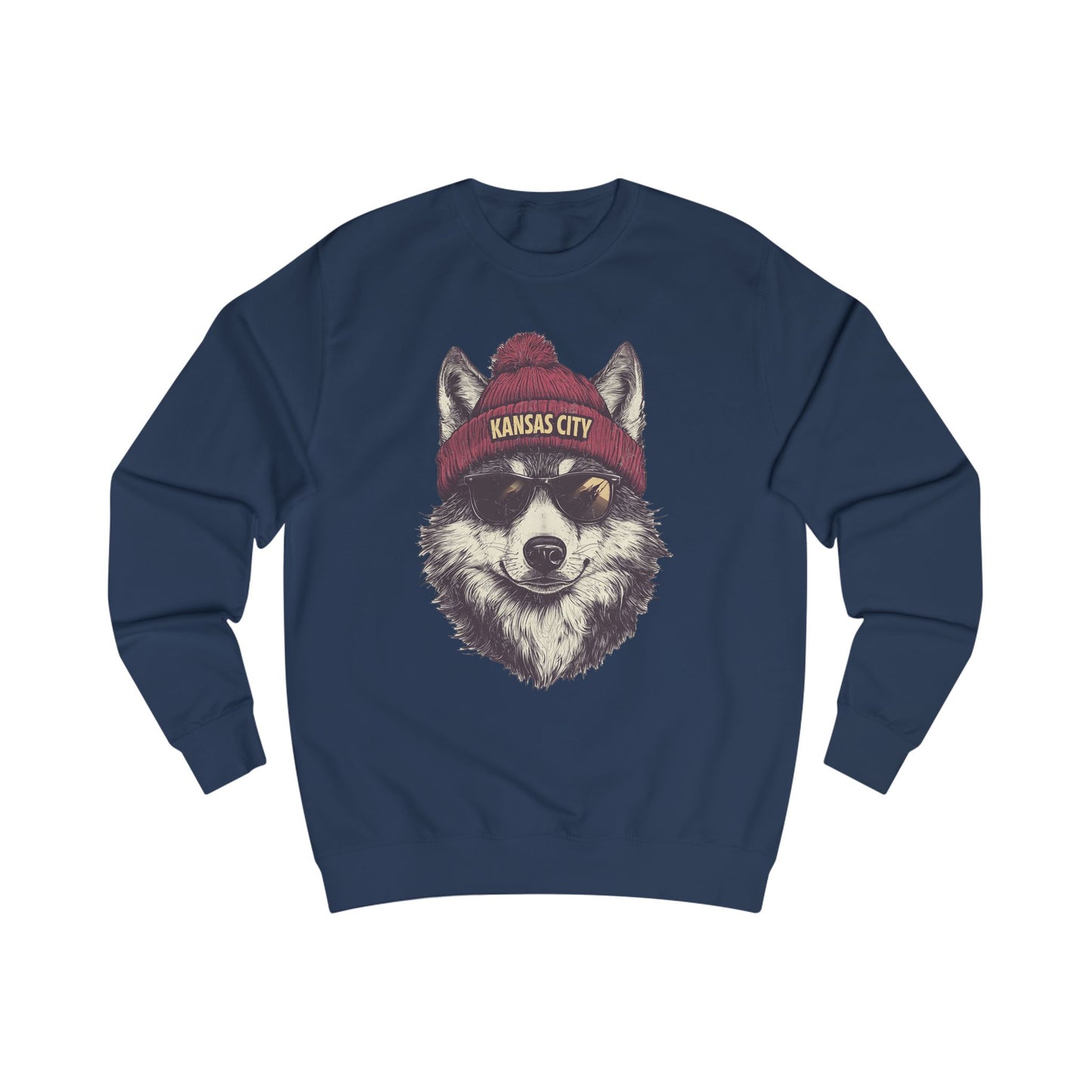 Kansas City Chiefs Football Spirit Animal Graphic Unisex Sweatshirt - Cozy Pullover for Fall