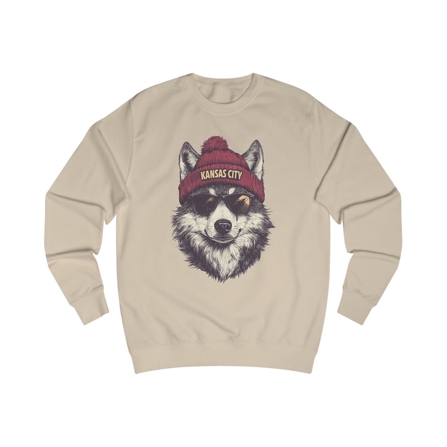 Kansas City Chiefs Football Spirit Animal Graphic Unisex Sweatshirt - Cozy Pullover for Fall