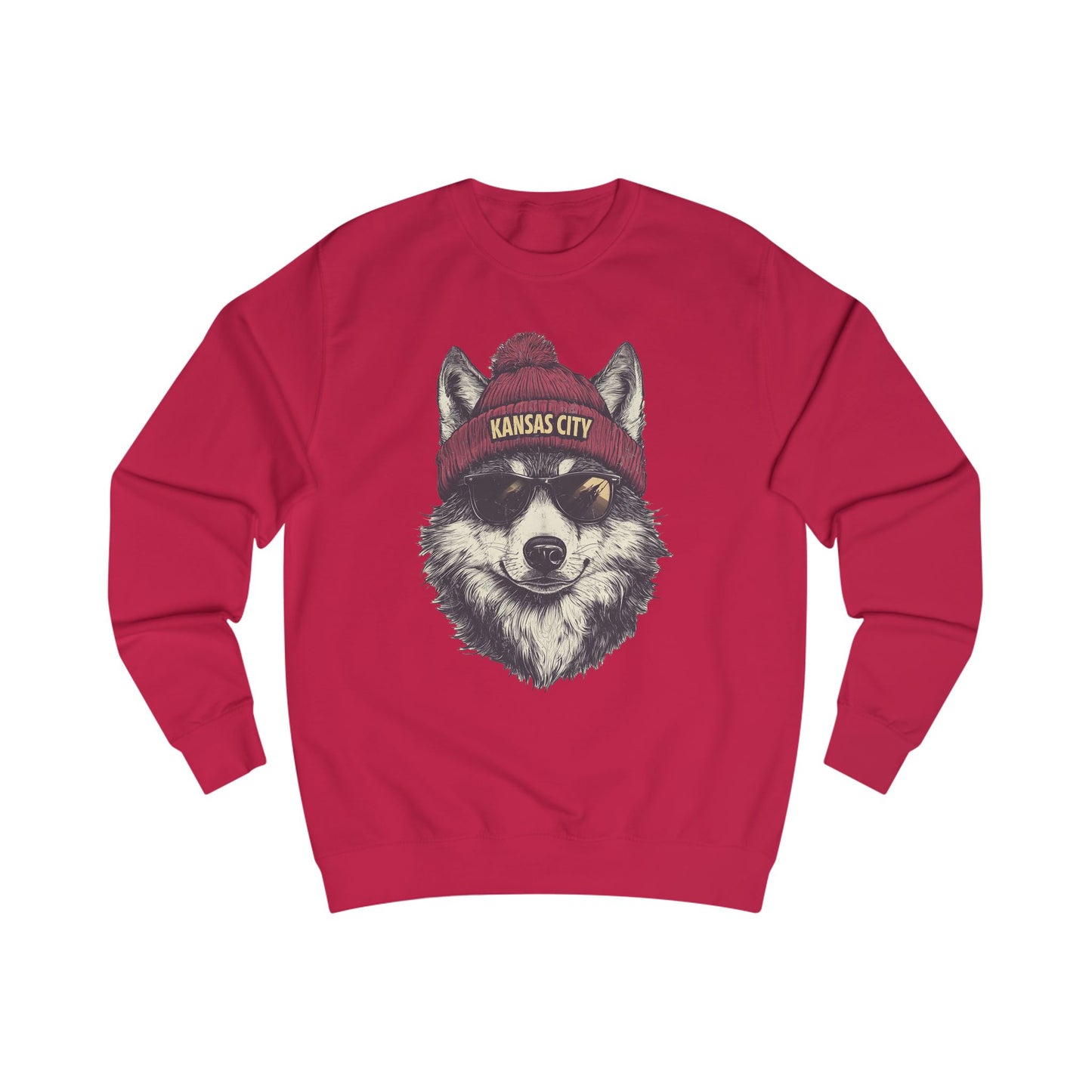 Kansas City Chiefs Football Spirit Animal Graphic Unisex Sweatshirt - Cozy Pullover for Fall