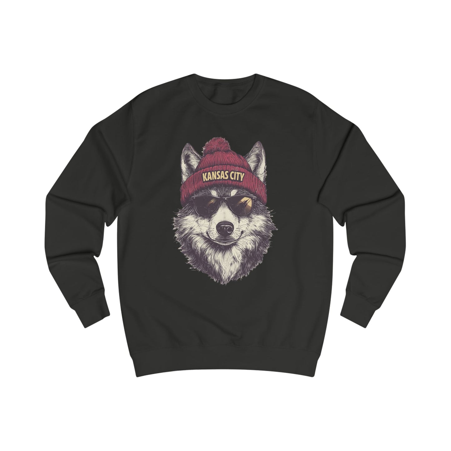 Kansas City Chiefs Football Spirit Animal Graphic Unisex Sweatshirt - Cozy Pullover for Fall