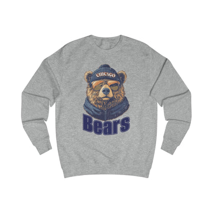 Chicago Bears Football Mascot Unisex Sweatshirt - Cozy Team Apparel for Game Day