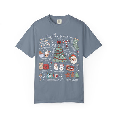 Christmas Doodle Graphic T-shirt