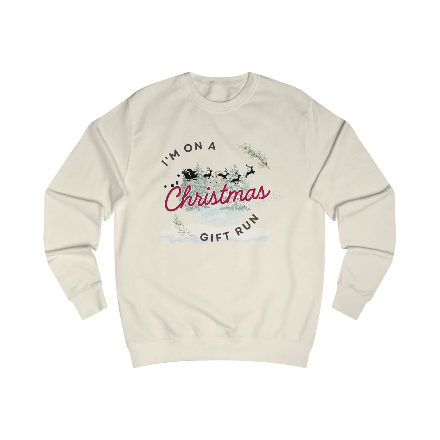 Christmas Gift Run Sweatshirt - Unisex Pullover
