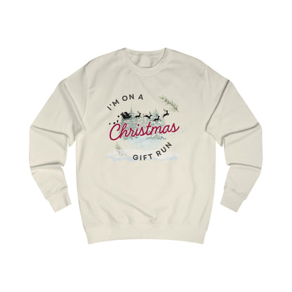 Christmas Gift Run Sweatshirt - Unisex Pullover